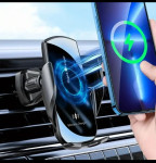 FAST, CAR WIRELESS CHARGER,V5/S,15/40W za IPhone/Samsung/Huawei smart