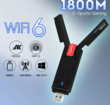 Wifi 6 FU-AX 1800 P Dual Band USB 3.0 adapter 2.4GHz 5GHz  stick