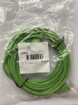 Ethernet patch kabel 5m , Cat 5e, zeleni, NaviaTec