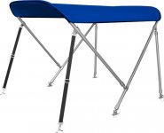 Bimini tenda s 2 luka, 150x150cm, INOX - Pixma Centar Trogir
