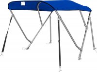 Bimini tenda s 3 luka, 240x165cm, INOX - Pixma Centar Trogir