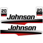 Zamjenske naljepnice za vanbrodski motor Johnson 20,25,30 1997-199