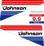 Zamjenske naljepnice za vanbrodski motor Johnson 9.9