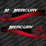 Zamjenske naljepnice za vanbrodski motor Mercury 75 t.s. (1999-2004)