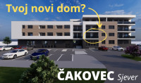 ČAKOVEC, TOP LOKACIA-3-sobni stan 98,00 m2-NOVOGRADNJA GALERIJA SJEVER