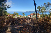 Istra, Labin - građevinsko zemljište na top lokaciji s pogledom na mor