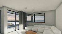 Luksuzni penthouse stan Novalja, Pag, 3S+DB, bazen, pogled na more, pa
