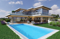 Trogir, Vinišće, luksuzna, jedinstveno villa suvremenog dizajna s baze