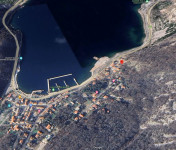 Zemljište s pogledom na more Bakarac - 451 m2