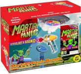 Martian Panic Game and Blaster Gun Bundle (N)