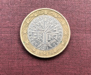 1 Euro 1999 Francuska, 1 SERIJA - RIJETKA KOVANICA
