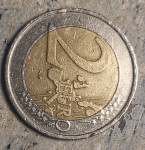 2 EURO COIN BEATRIX KONINGIN DER NEDERLANDEN 2001 Rijetko!!!