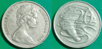Australia 20 cents, 1966 ***/