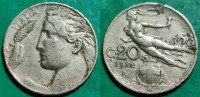 Italy 20 centesimi, 1922 /