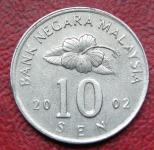 MALAYSIA 10 Sen 2002