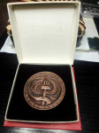 medalja 100 grama dopravni  podnik  prahy metro  1981
