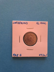 Švicarska (Switzerland) 1/2 Franc 1968 B