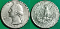 USA ¼ dollar, 1992 Washington Quarter "P" - Philadelphia ***/