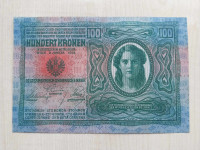 100 KRUNA 1912 AUNC