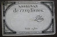 Francuska 5 Livres 1793