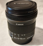 Canon EF-S 10-18 mm f/4.5-5.6. STM