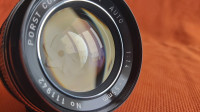 Porst Color reflex Auto 55mm f/1.4 m42 Macro + 2 filter poklopci sjeni