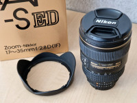 Nikon Nikkor 17-35/2.8 AFS + Nikon polarizacijski filter CP-15