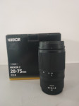 Nikon Nikkor Z 28-75mm f/2.8 Lens 28-75 mm - New ! Prodajem / Mijenjam