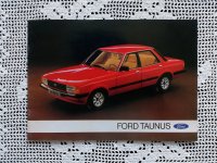 FORD TAUNUS / L / GL / Ghia / S Verzija ✰ Originalni prospekt iz 1979