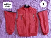 Radna odjeća (Veličina 48-50), jakna, hlače i kišni šuškavac