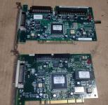 Dva PCI SCSI kontrolera ADAPTEC kontroler kartice Aha-2940 S76 i UW