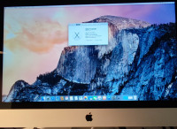 Apple iMac 27, kraj 2013 + Apple tipkovnica i miš