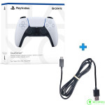 PS5 DualSense Wireless Controller+ kabel Sony,novo u trgovini,račun