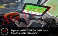 Popravak ADBLUE/DOC/Nox/DPF/EGR za sve John Deere traktore i kombajne
