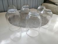Staklene čaše za sok 7 komada