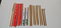 Kineski oslikani štapići od tvrde plastike + 9 pari + kineski kalendar