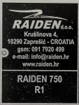 RAIDEN prikolica 5,5 m.vruće cinčana najbolja ponuda,1.350,00 €