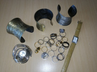 Lot nakita (prsteni, satovi, narukvice, ogrlice)