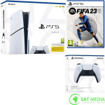 PlayStation 5 Sony Slim Disc+FIFA 23+d kontroler,novo u trgovini,račun