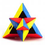 Rubik piramida,  3x3x3, Rubikova kocka, speedcube, bez naljepnica