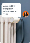 Pametna termostatska WiFi glava termo ventila