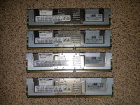 DDR2 FBDIMM 32GB, 4x 8GB PC2-5300F 667MHz, ECC, Apple Mac Pro
