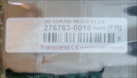 Transcend 4GB (2x2GB) DDR266 REG-D CL2.5 serverska memorija - novo!