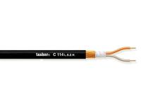 [C114] Tasker Kabel mikrofonski C114 crni 2x0,25
