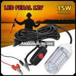 Bijelo Svjetlo za Ribolov 15W LED Potopna Lampa Lov na Ribe