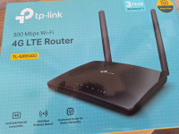 TP-Link 4G LTE router (SIM card)