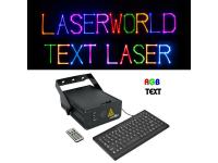 [TL350] Text/animacijski laser RGB 350mW + tipkovnica - CR
