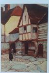 Slika - starina, srednjevjekovna ulica (1 kom./A4 format)