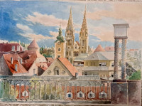Slike Samobora i Zagreba