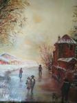 Umjetnička slika "Zima"